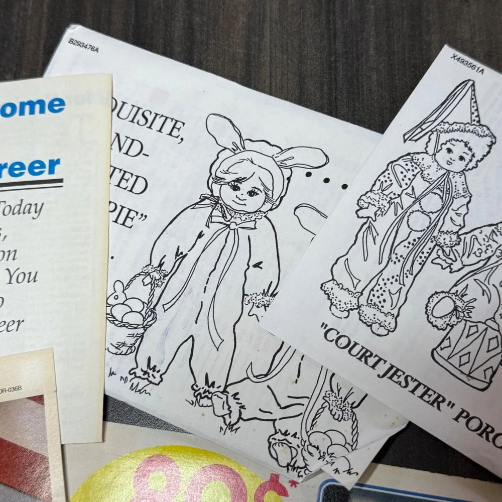 Vintage Ephemera Lot Ads Catalogs Brochures Collectibles Craft Supplies‎